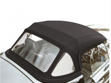 MGB 1970-80 kaleche sort vinyl lige til at montere