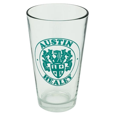 Ølglassæt m. Austin Healey logo i kasse med 4 glas (2)