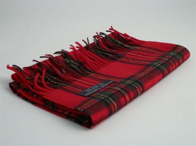 Lambswool halstørklæde Royal Steward