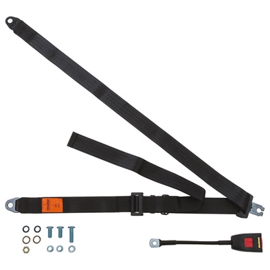 Sikkerhedssele fast = uden oprul - 30 cm stilk (1)