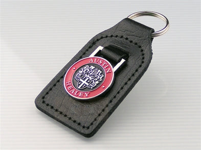 Austin Healy nøglering rød & sort